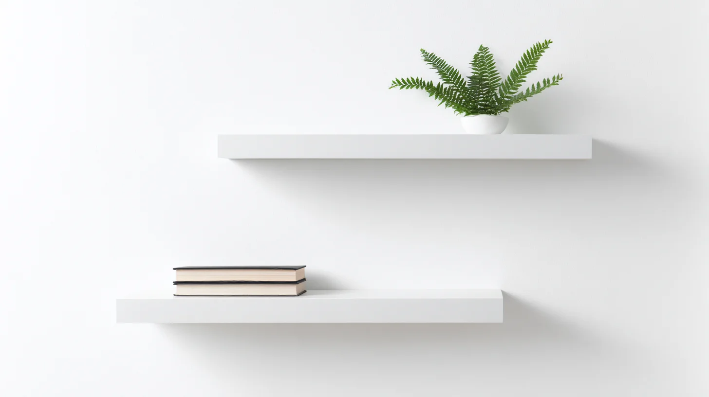 Bright Wall Shelf Background 53 - Free virtual background for Zoom, Teams & Google Meet