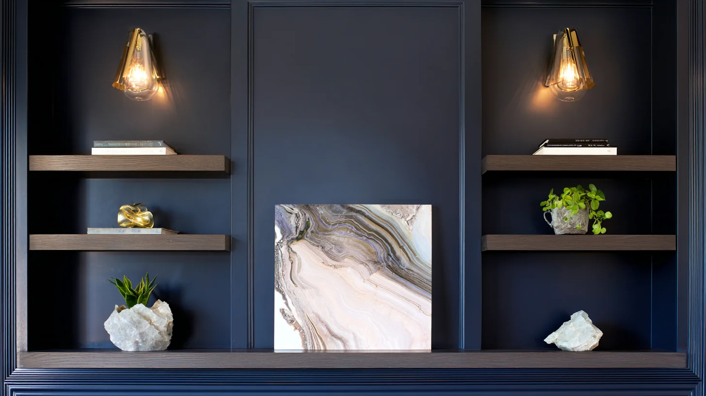 Download Dark Wall Shelf Background 58 - Professional video call background Dark Wall Shelf Background 58 - Free virtual background for Zoom, Teams & Google Meet