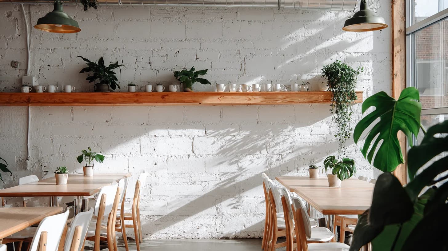 Download Coffee Shop Background 22 - Professional video call background Coffee Shop Background 22 - Free virtual background for Zoom, Teams & Google Meet