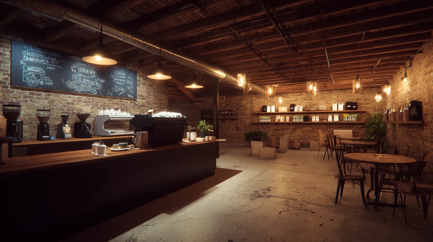 Download Coffee Shop Background 28 - Professional video call background Coffee Shop Background 28 - Free virtual background for Zoom, Teams & Google Meet