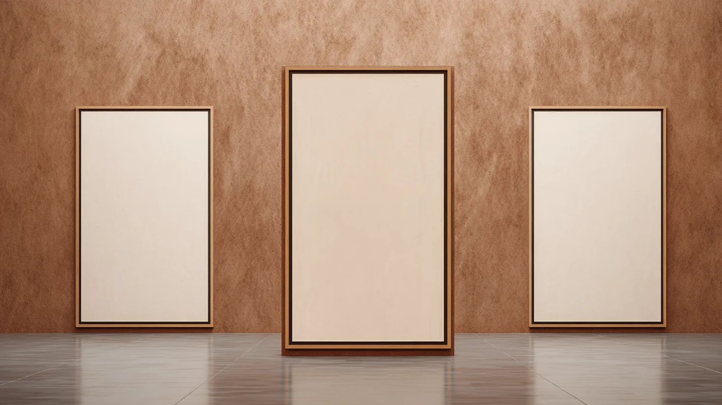 Art gallery virtual background