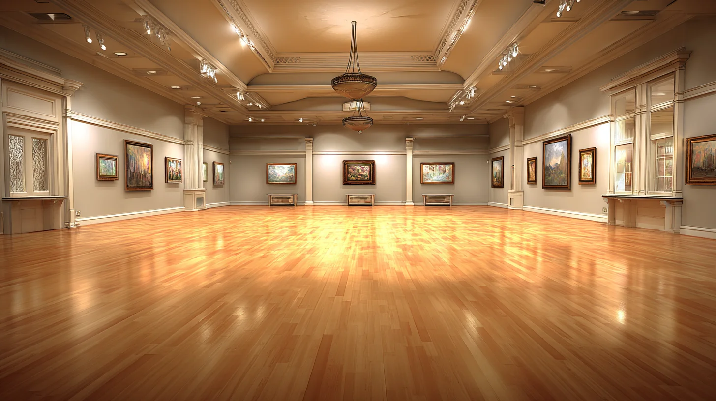 Art Gallery Background 12 - Free virtual background for Zoom, Teams & Google Meet