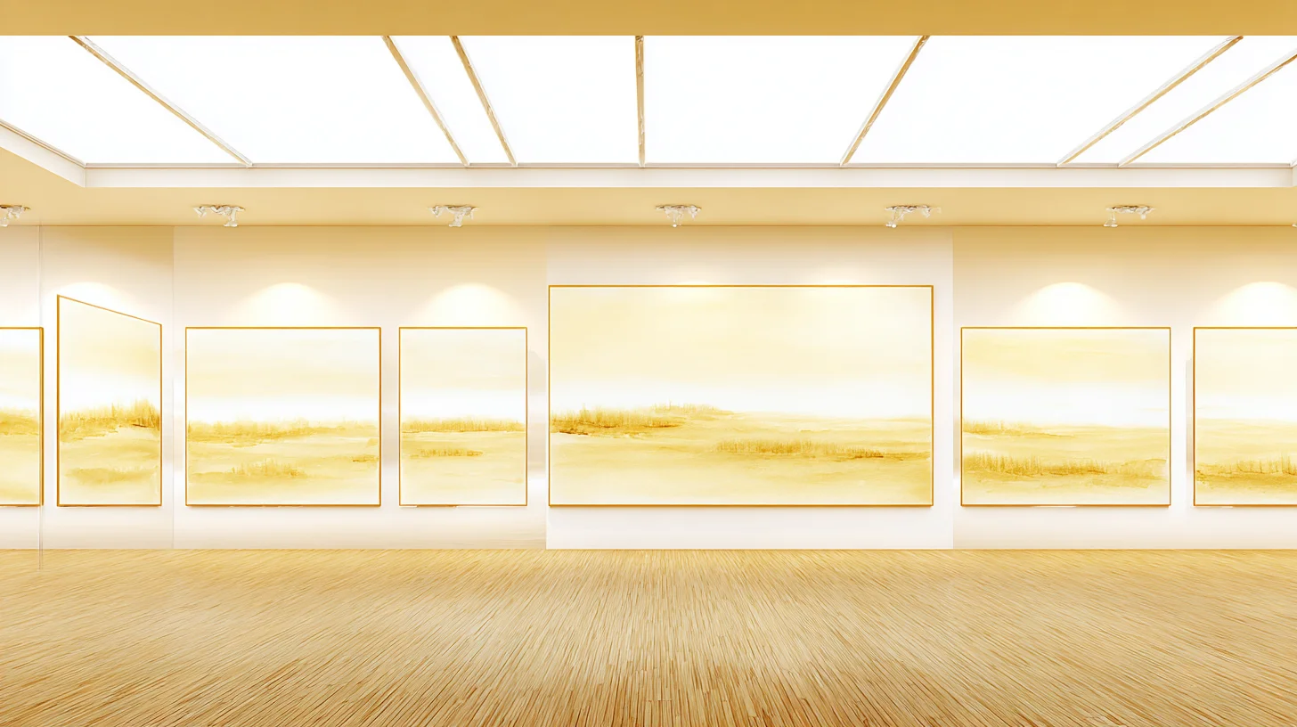 Art Gallery Background 20 - Free virtual background for Zoom, Teams & Google Meet