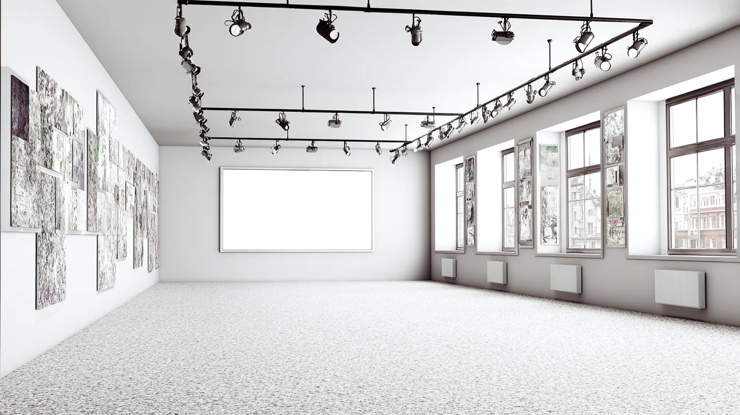 Art Gallery Background 25 - Free virtual background for Zoom, Teams & Google Meet