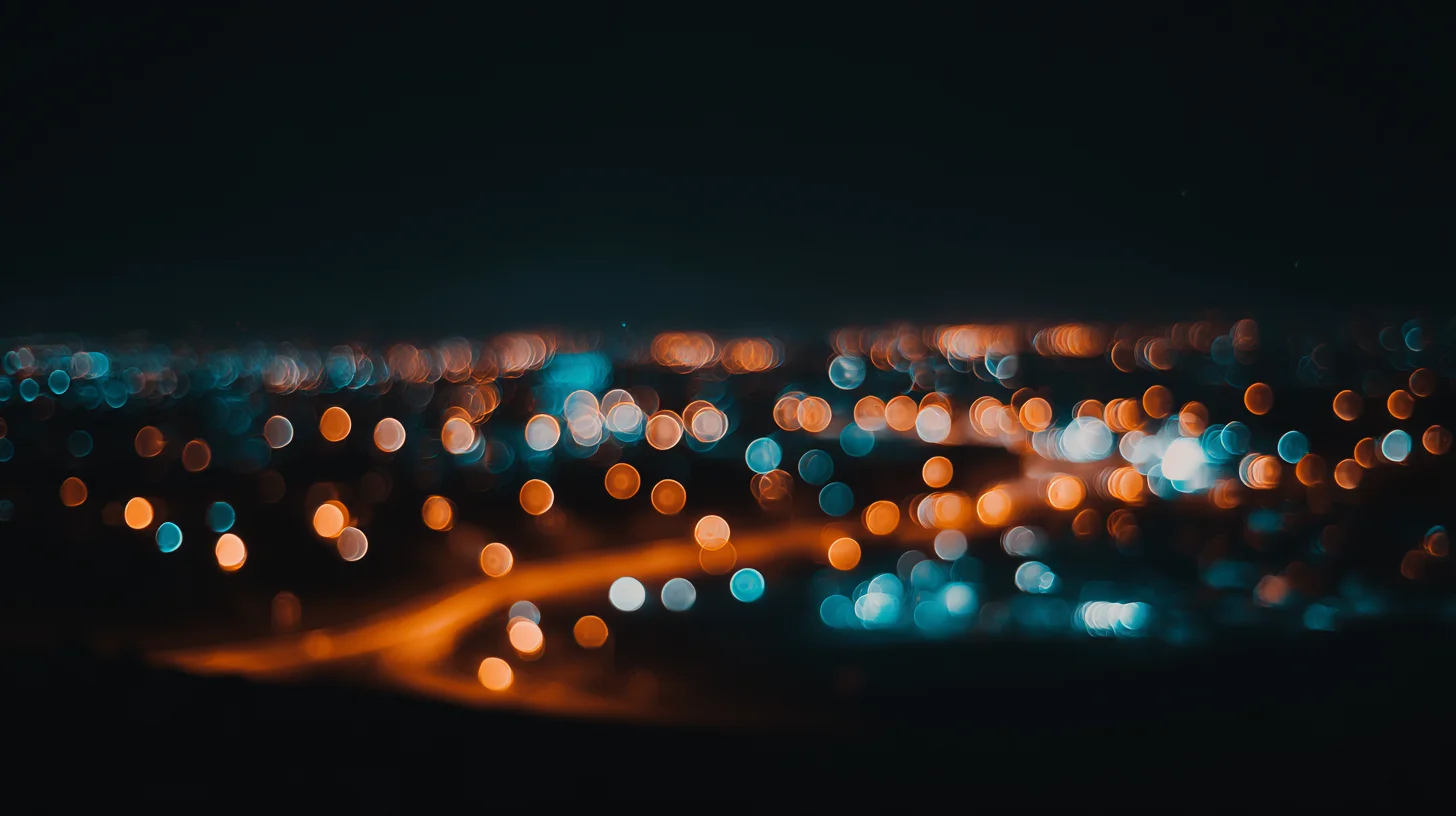 Bokeh Background 13 - Free virtual background for Zoom, Teams & Google Meet