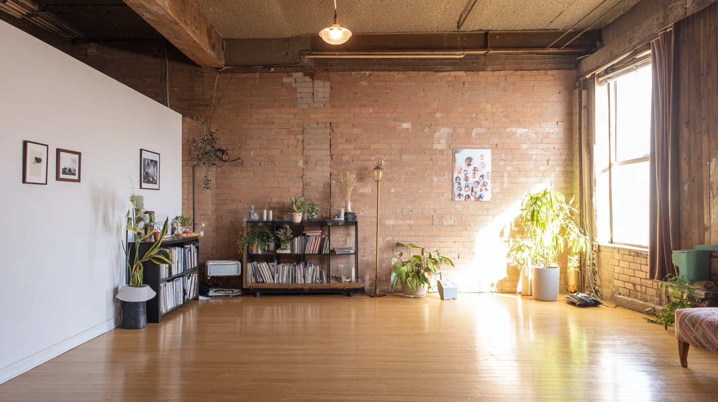 Dark Bookshelf Background 10 - Free virtual background for Zoom, Teams & Google Meet