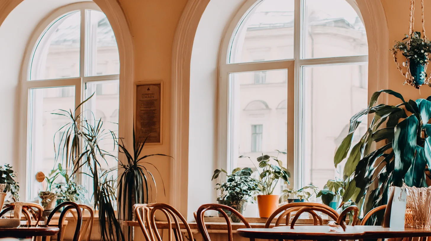 Coffee Shop Background 4 - Free virtual background for Zoom, Teams & Google Meet