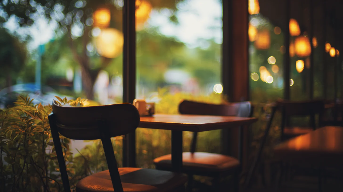 Coffee Shop Background 6 - Free virtual background for Zoom, Teams & Google Meet