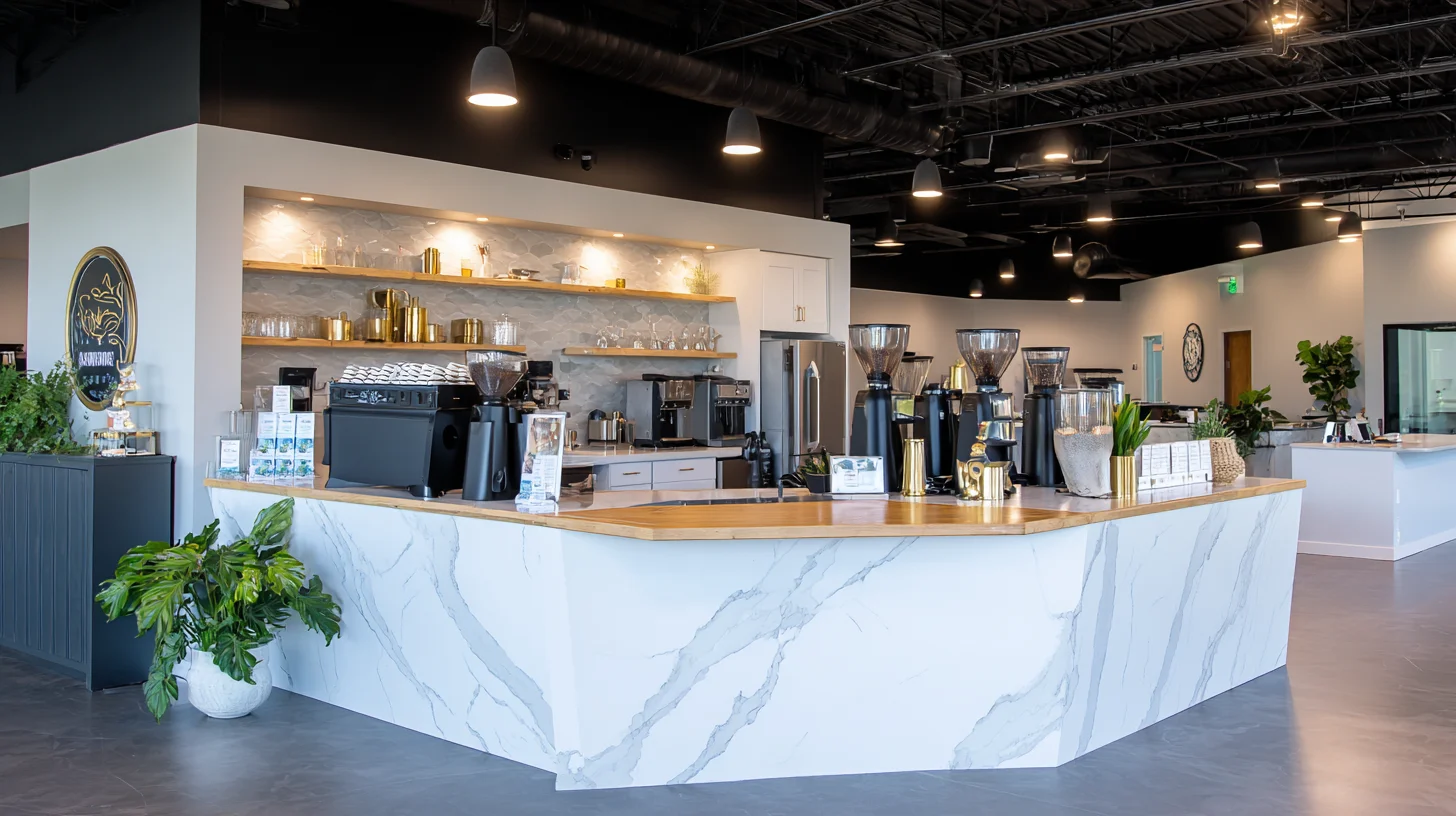 Coffee Shop Background 15 - Free virtual background for Zoom, Teams & Google Meet