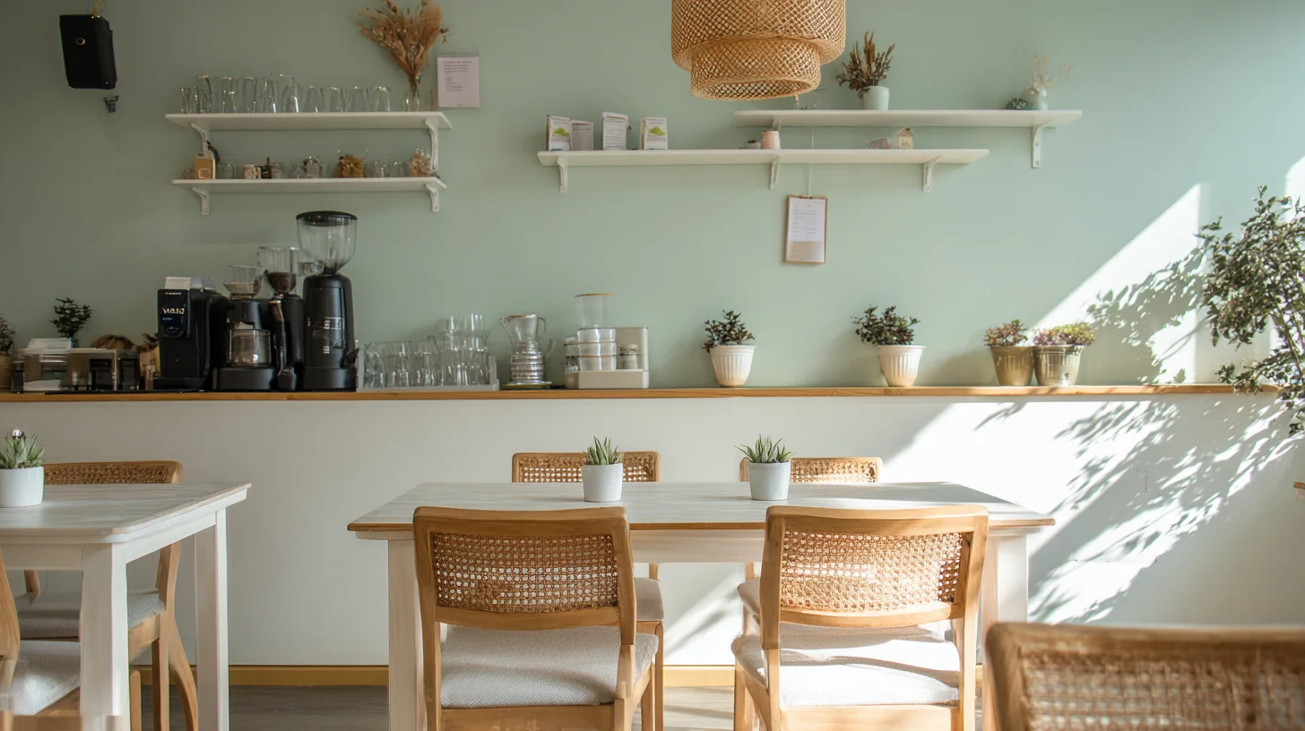 Coffee Shop Background 20 - Free virtual background for Zoom, Teams & Google Meet