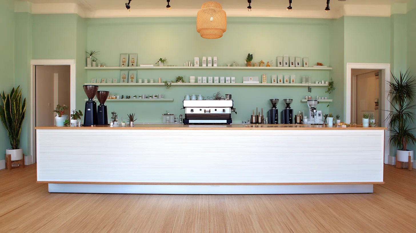 Coffee Shop Background 21 - Free virtual background for Zoom, Teams & Google Meet