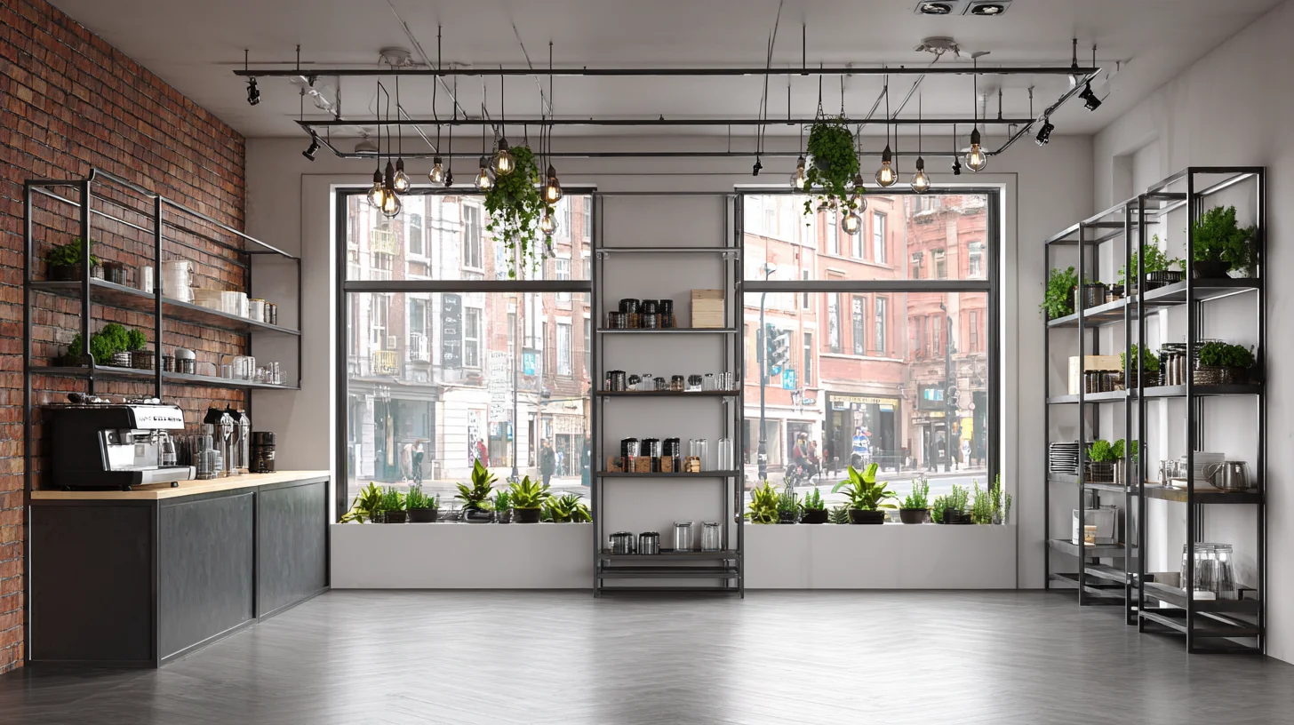 Coffee Shop Background 30 - Free virtual background for Zoom, Teams & Google Meet