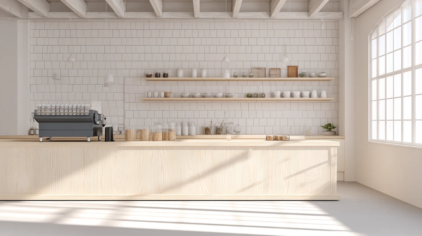 Coffee Shop Background 41 - Free virtual background for Zoom, Teams & Google Meet