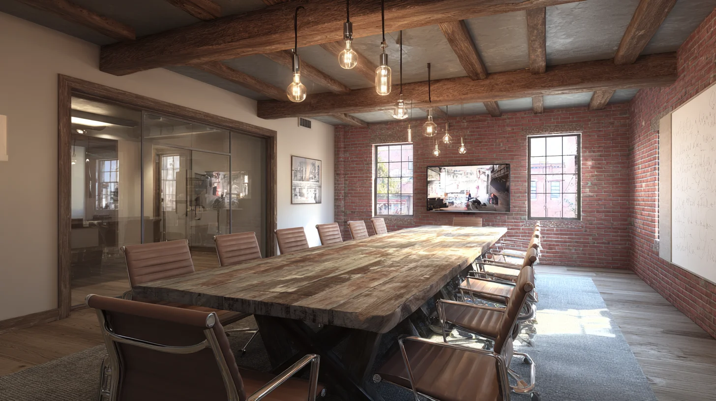 Conference Room Background 9 - Free virtual background for Zoom, Teams & Google Meet