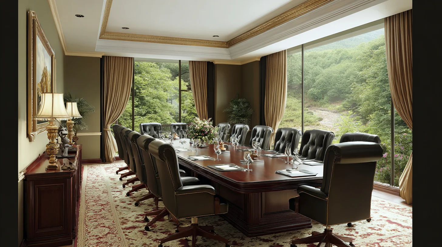 Conference Room Background 45 - Free virtual background for Zoom, Teams & Google Meet