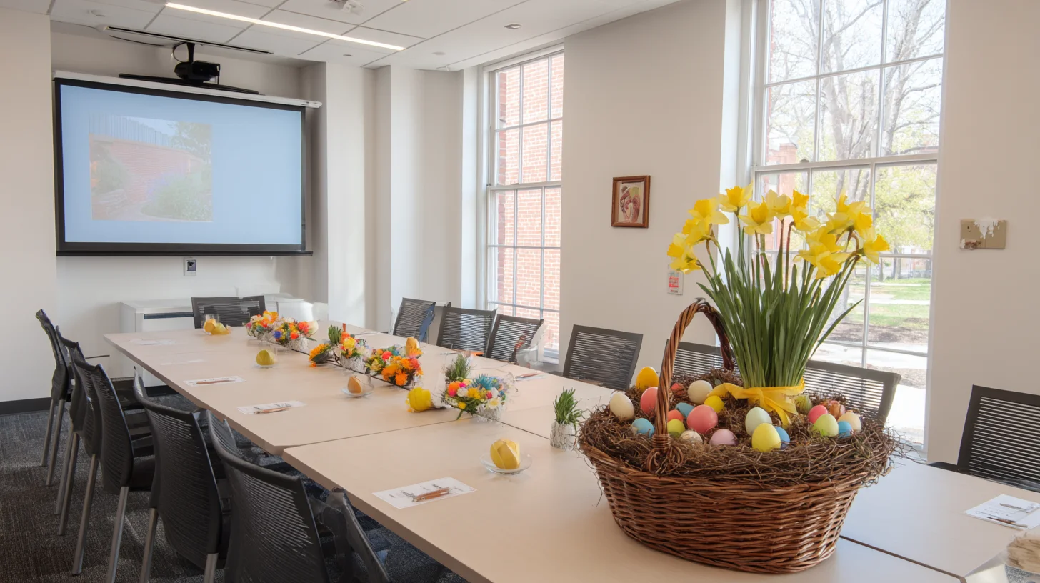 Easter Background 20 - Free virtual background for Zoom, Teams & Google Meet