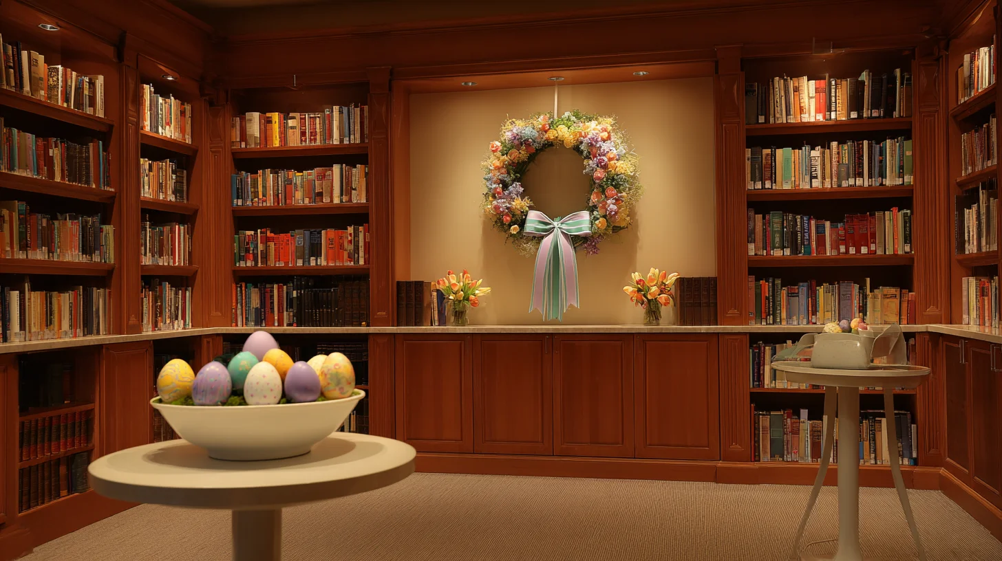 Easter Background 43 - Free virtual background for Zoom, Teams & Google Meet