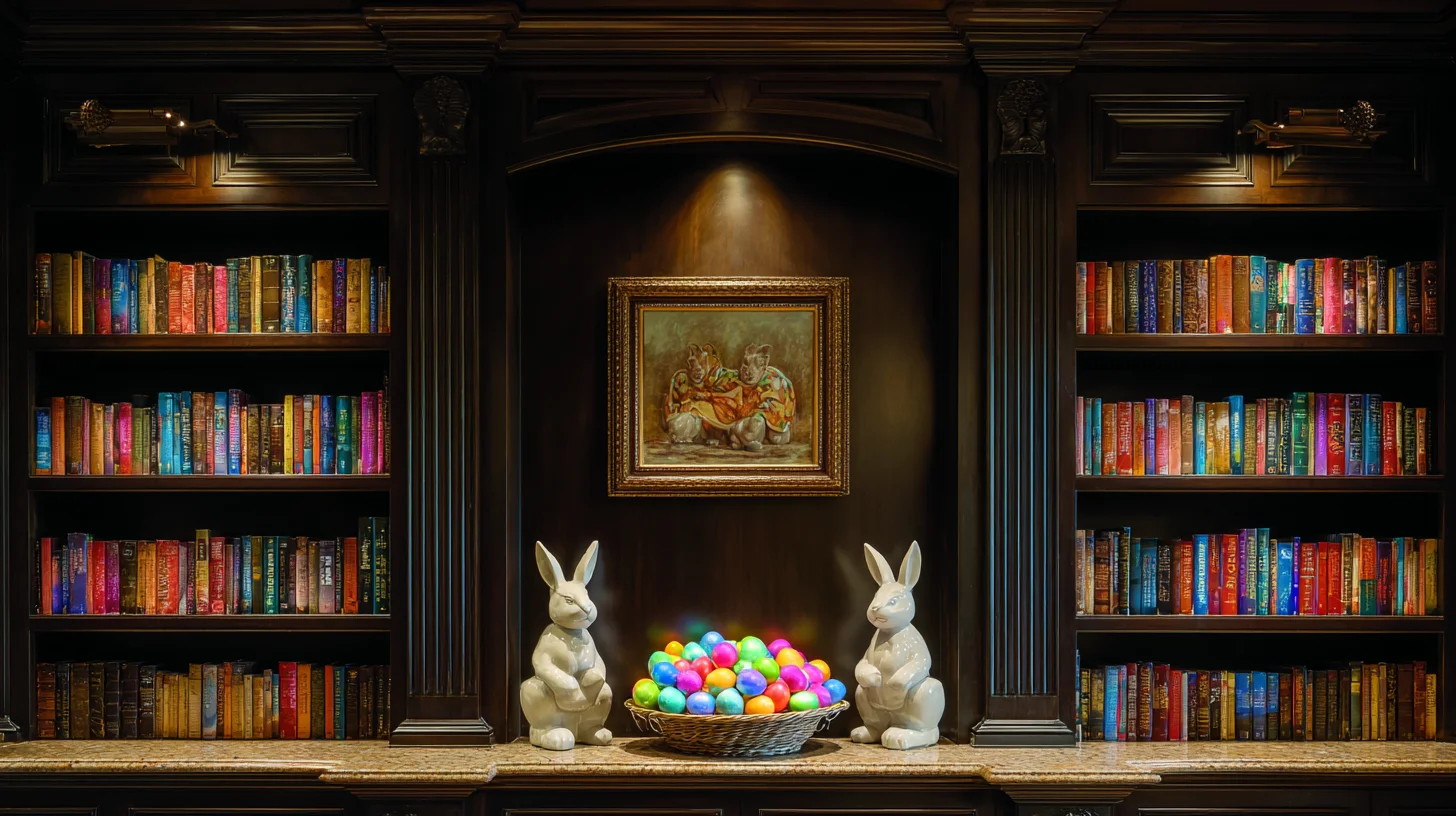 Easter Background 47 - Free virtual background for Zoom, Teams & Google Meet