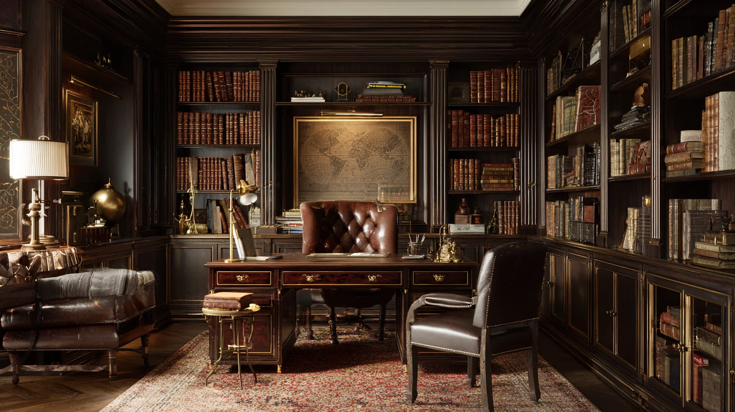 Download Home Office Background 37 - Professional video call background Home Office Background 37 - Free virtual background for Zoom, Teams & Google Meet