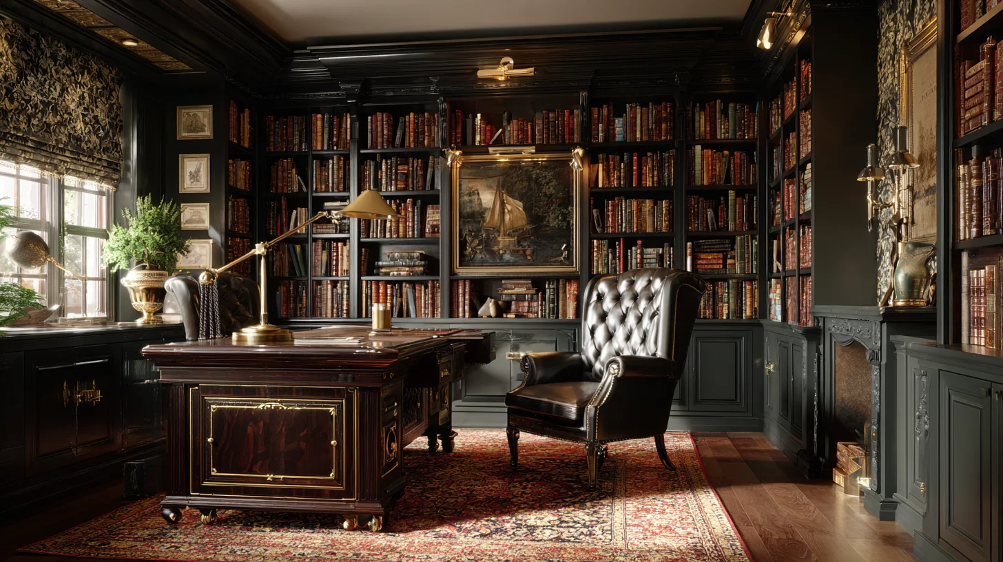 Download Home Office Background 39 - Professional video call background Home Office Background 39 - Free virtual background for Zoom, Teams & Google Meet