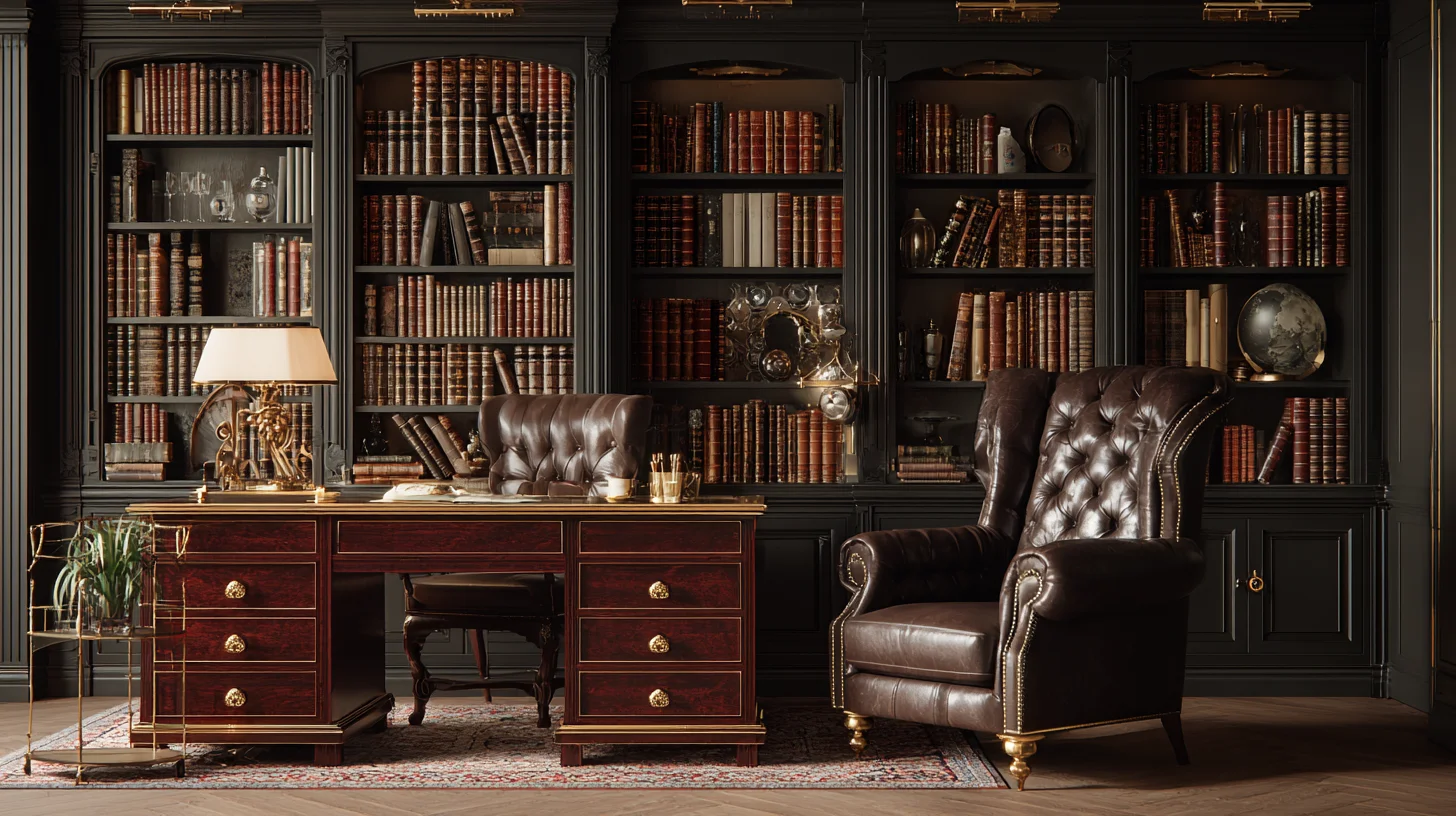 Download Home Office Background 40 - Professional video call background Home Office Background 40 - Free virtual background for Zoom, Teams & Google Meet