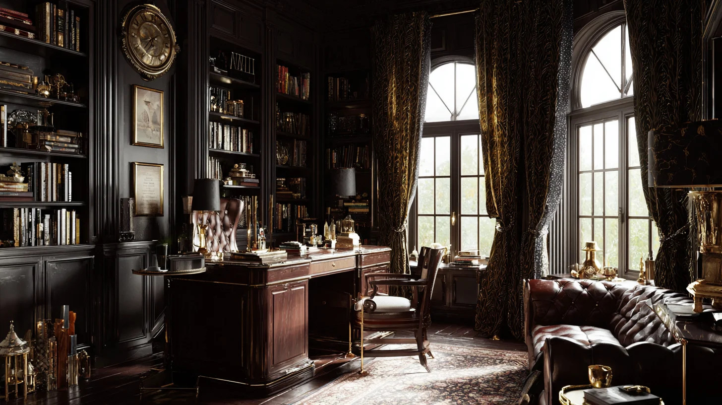 Download Home Office Background 46 - Professional video call background Home Office Background 46 - Free virtual background for Zoom, Teams & Google Meet