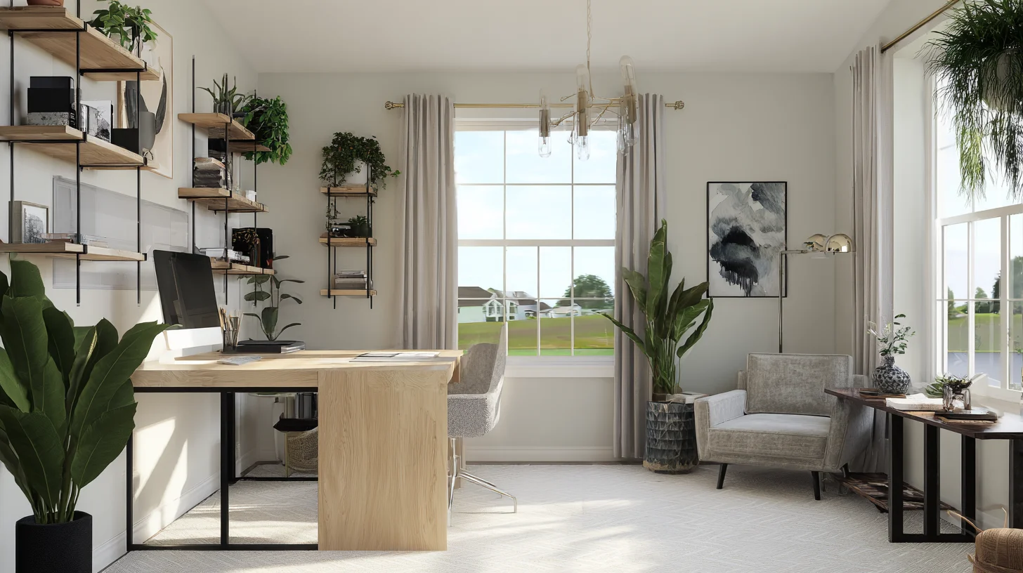 Download Home Office Background 51 - Professional video call background Home Office Background 51 - Free virtual background for Zoom, Teams & Google Meet