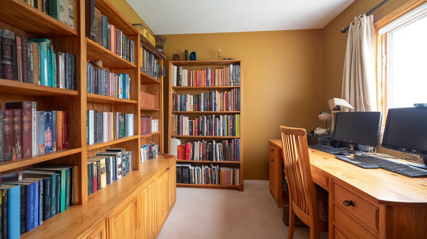 Download Home Office Background 54 - Professional video call background Home Office Background 54 - Free virtual background for Zoom, Teams & Google Meet