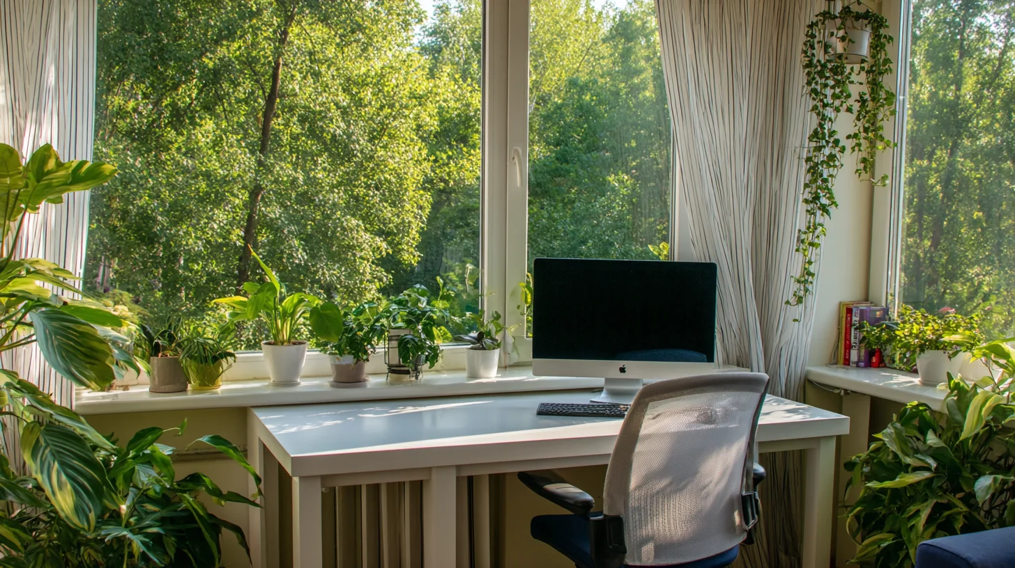 Download Home Office Background 61 - Professional video call background Home Office Background 61 - Free virtual background for Zoom, Teams & Google Meet