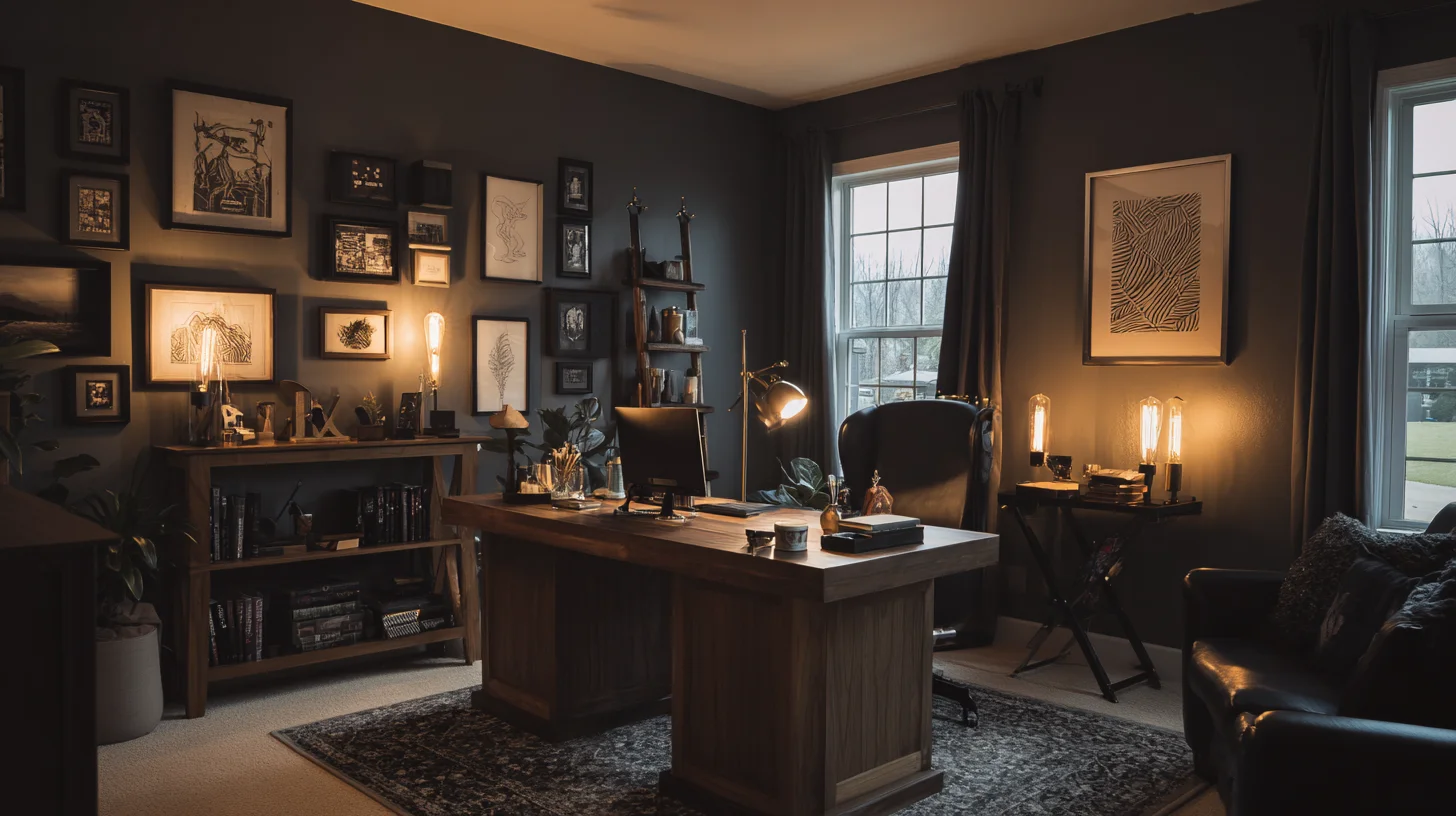 Download Home Office Background 66 - Professional video call background Home Office Background 66 - Free virtual background for Zoom, Teams & Google Meet