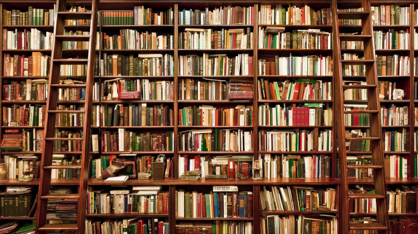 Library Background 20 - Free virtual background for Zoom, Teams & Google Meet