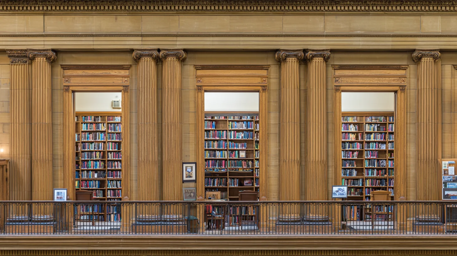 Library Background 24 - Free virtual background for Zoom, Teams & Google Meet