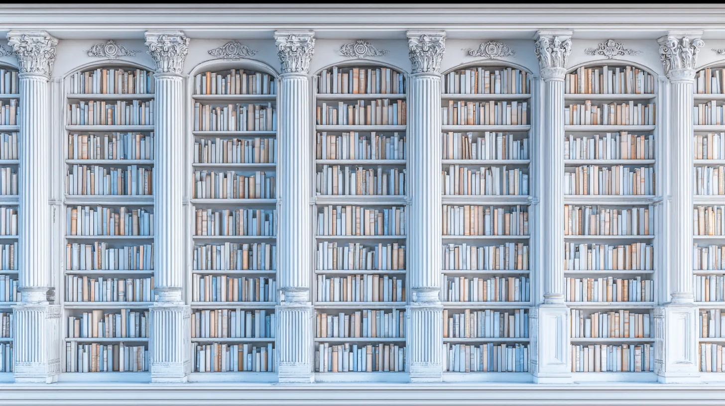 Library Background 27 - Free virtual background for Zoom, Teams & Google Meet