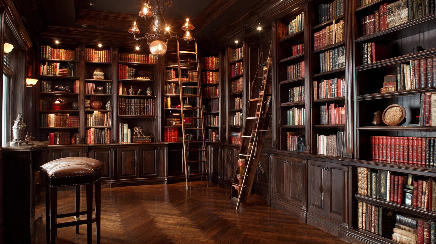 Library Background 39 - Free virtual background for Zoom, Teams & Google Meet