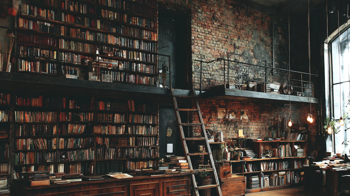 Library Background 49 - Free virtual background for Zoom, Teams & Google Meet