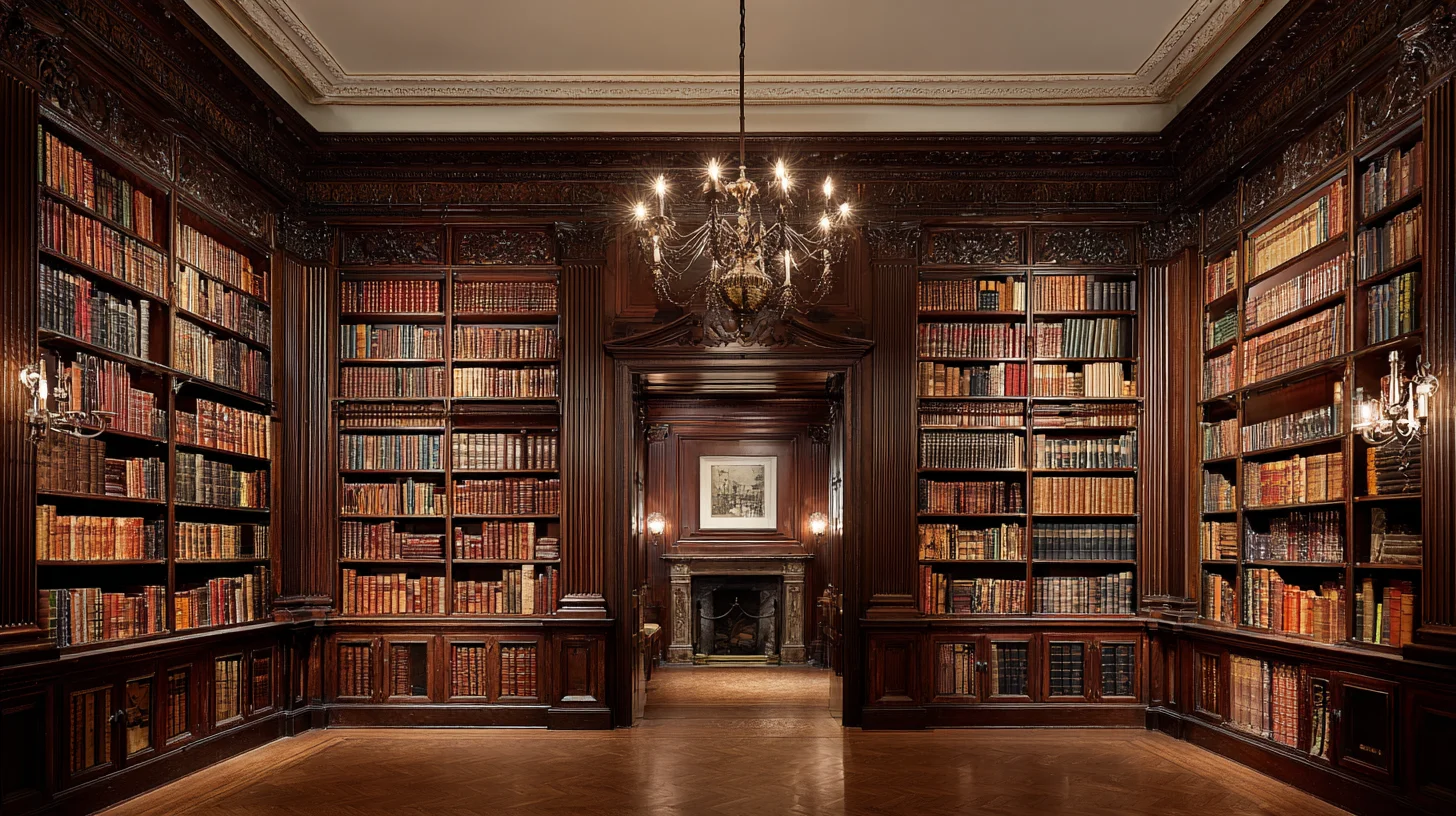 Library Background 67 - Free virtual background for Zoom, Teams & Google Meet