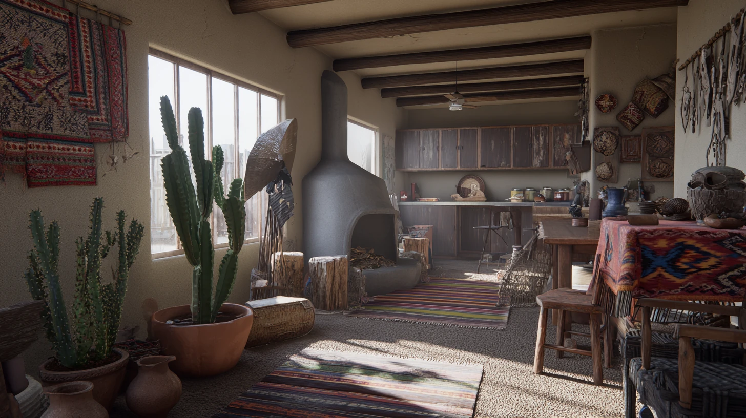 Living Room Background 8 - Free virtual background for Zoom, Teams & Google Meet