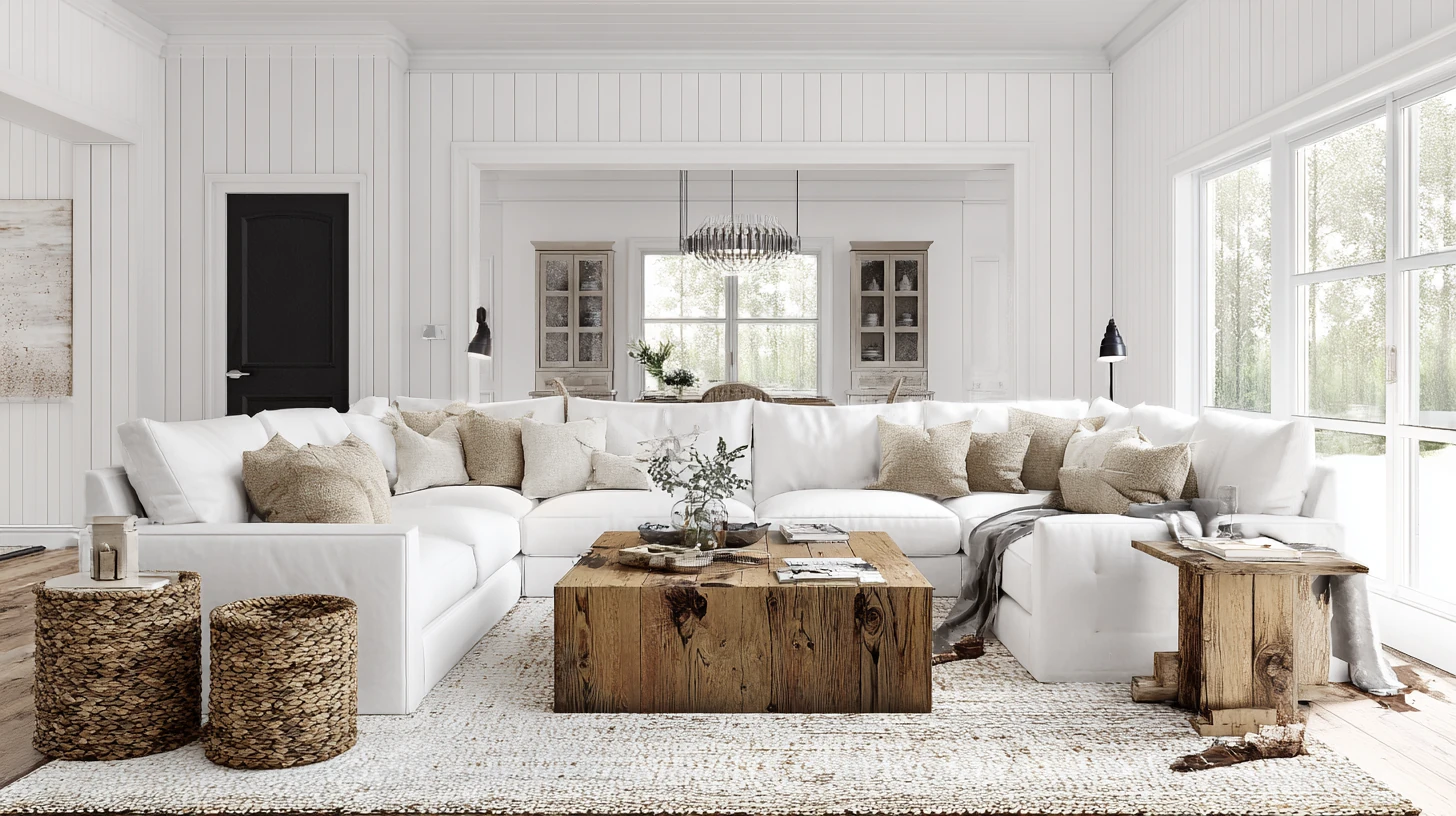 Living Room Background 22 - Free virtual background for Zoom, Teams & Google Meet