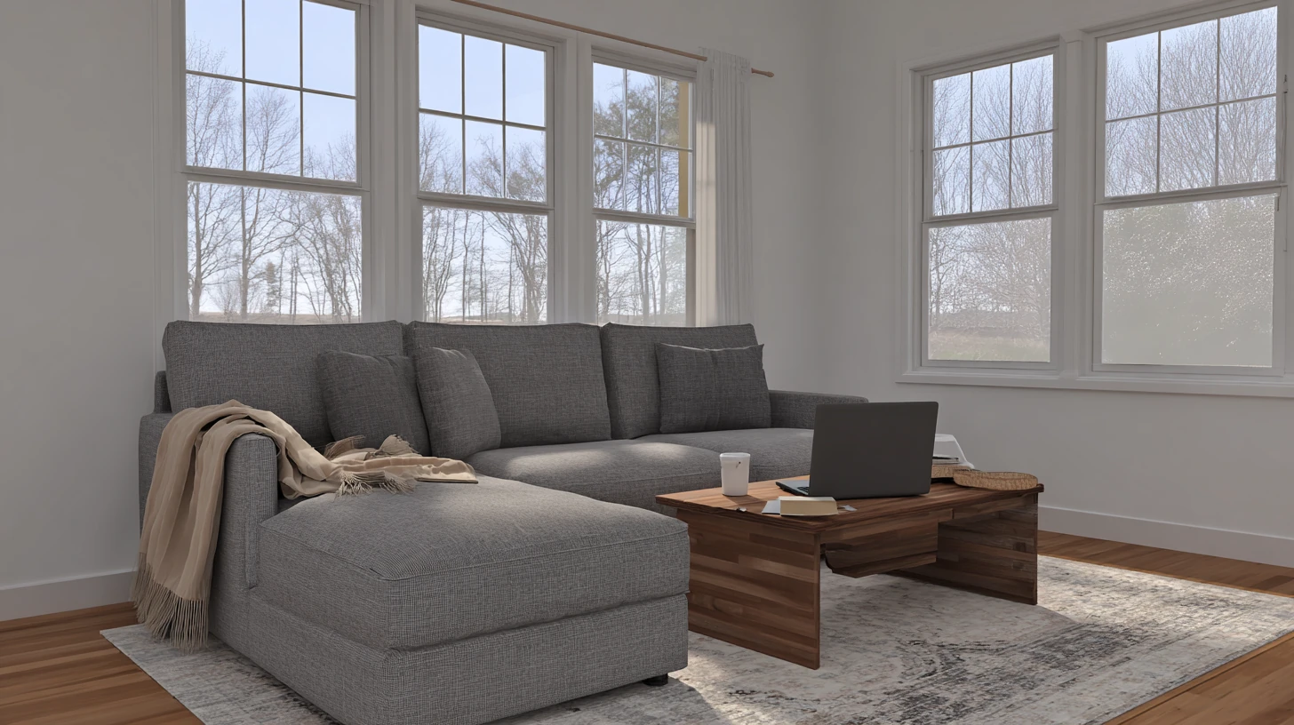 Living Room Background 30 - Free virtual background for Zoom, Teams & Google Meet