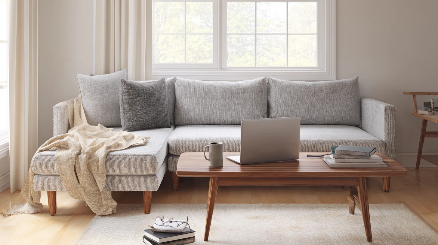 Living Room Background 32 - Free virtual background for Zoom, Teams & Google Meet