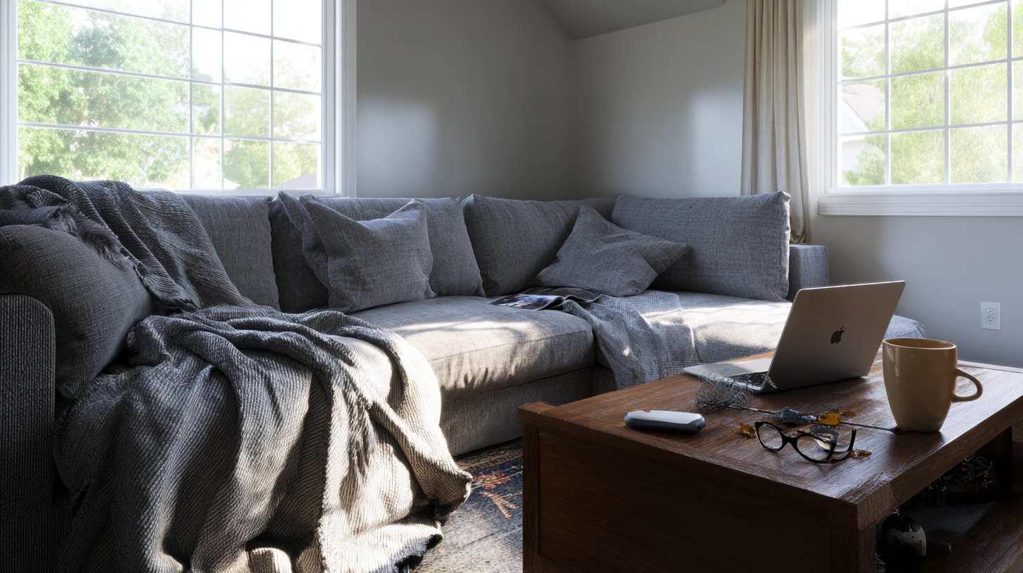 Living Room Background 35 - Free virtual background for Zoom, Teams & Google Meet