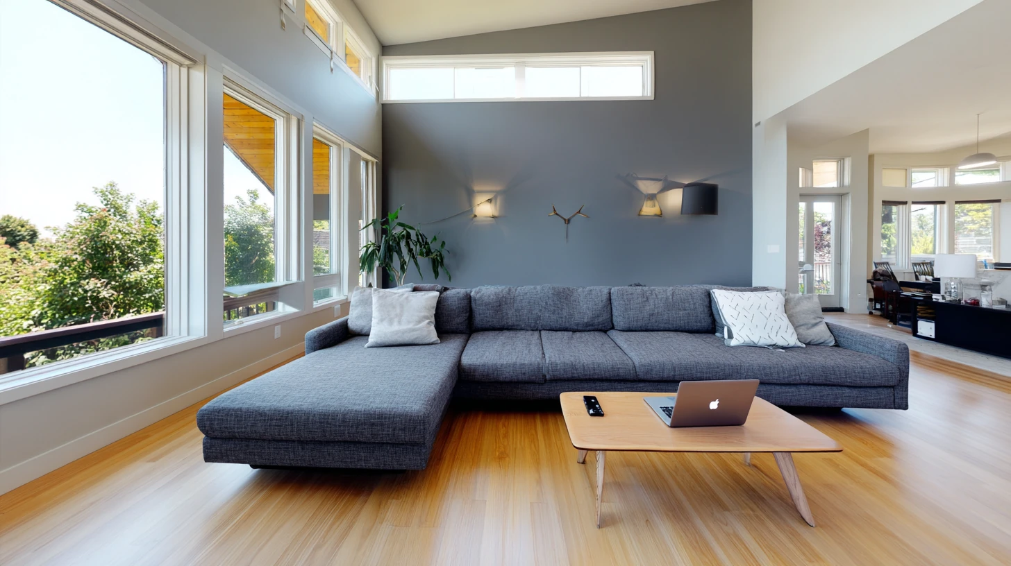 Living Room Background 40 - Free virtual background for Zoom, Teams & Google Meet