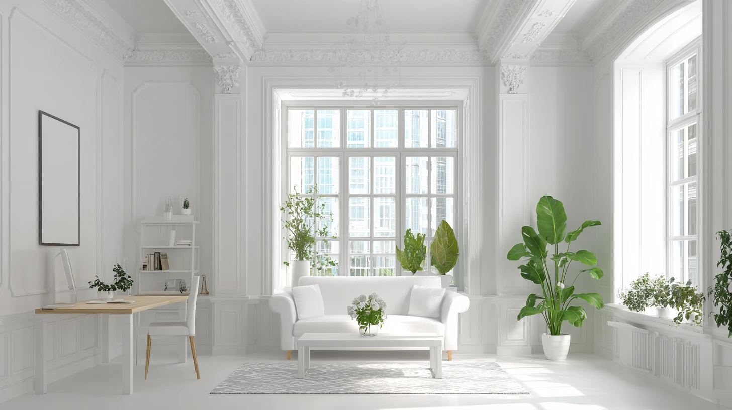 Living Room Background 41 - Free virtual background for Zoom, Teams & Google Meet