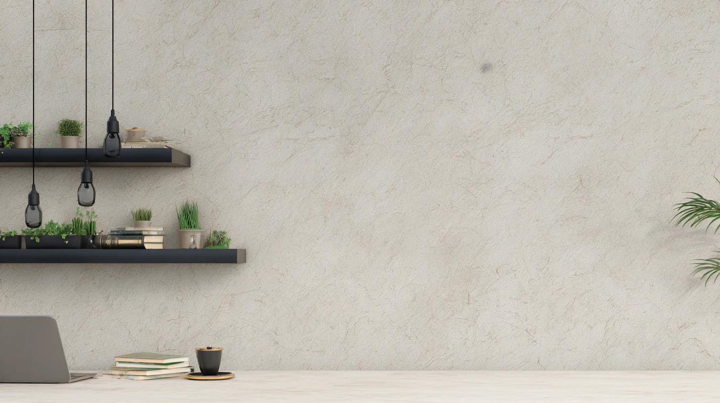 Bright Wall Shelf Background 5 - Free virtual background for Zoom, Teams & Google Meet