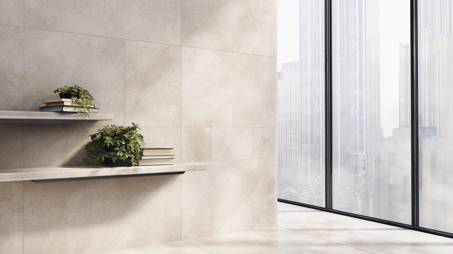 Bright Wall Shelf Background 11 - Free virtual background for Zoom, Teams & Google Meet