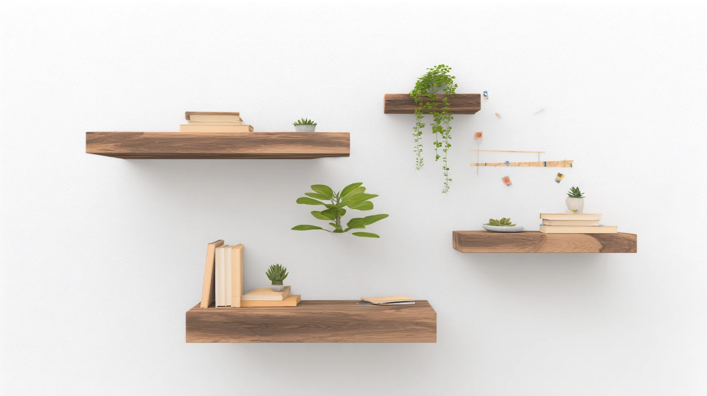 Bright Wall Shelf Background 12 - Free virtual background for Zoom, Teams & Google Meet