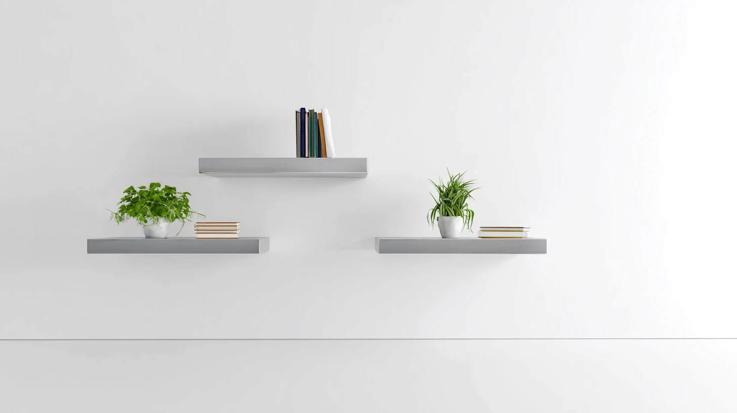 Bright Wall Shelf Background 18 - Free virtual background for Zoom, Teams & Google Meet