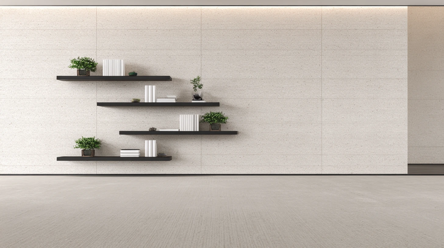 Bright Wall Shelf Background 20 - Free virtual background for Zoom, Teams & Google Meet