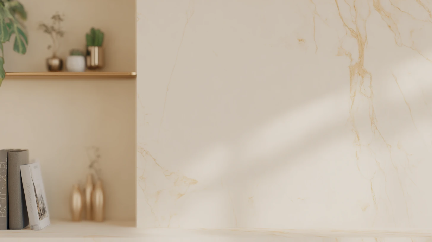 Bright Wall Shelf Background 21 - Free virtual background for Zoom, Teams & Google Meet