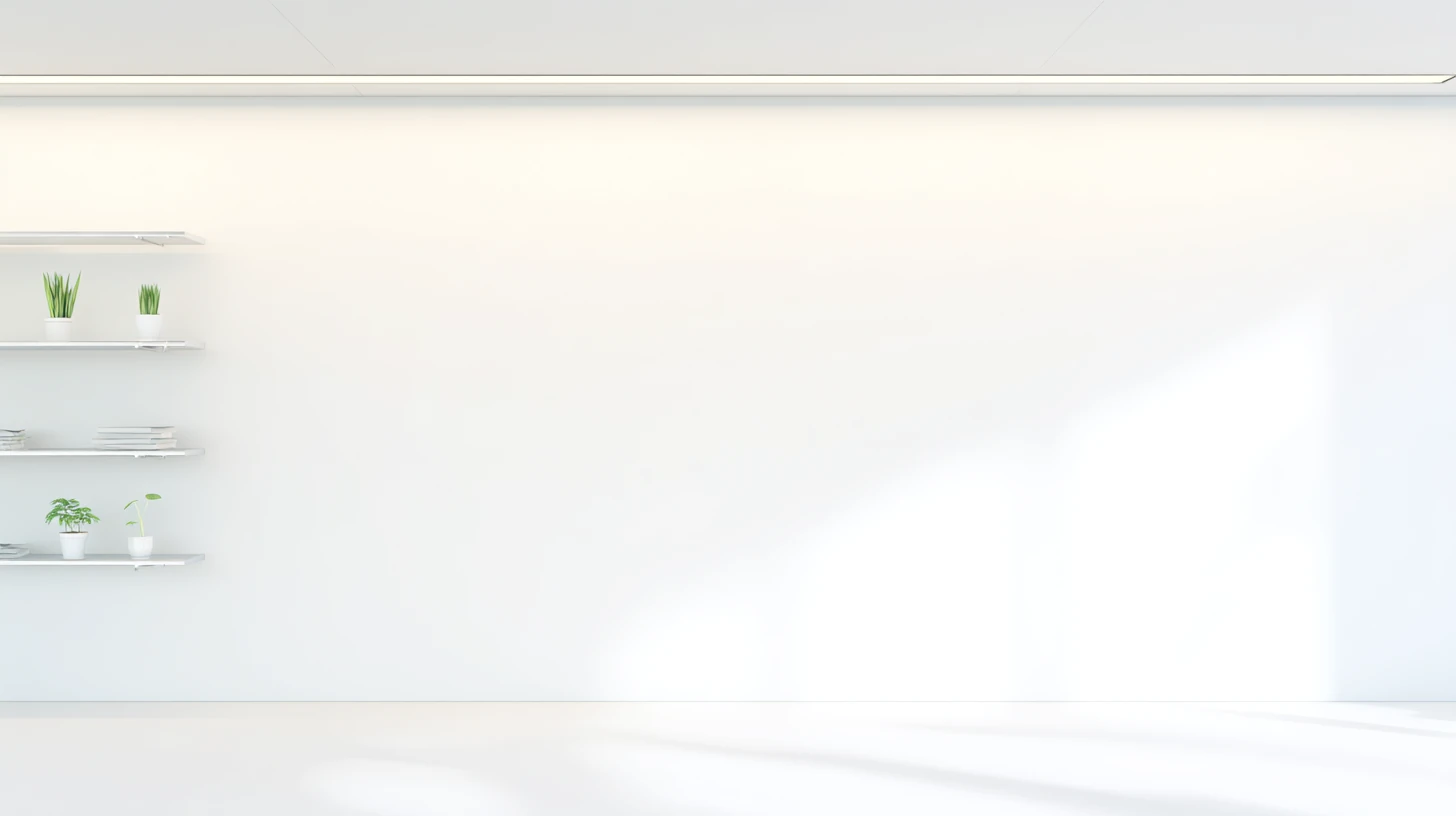 Bright Wall Shelf Background 45 - Free virtual background for Zoom, Teams & Google Meet